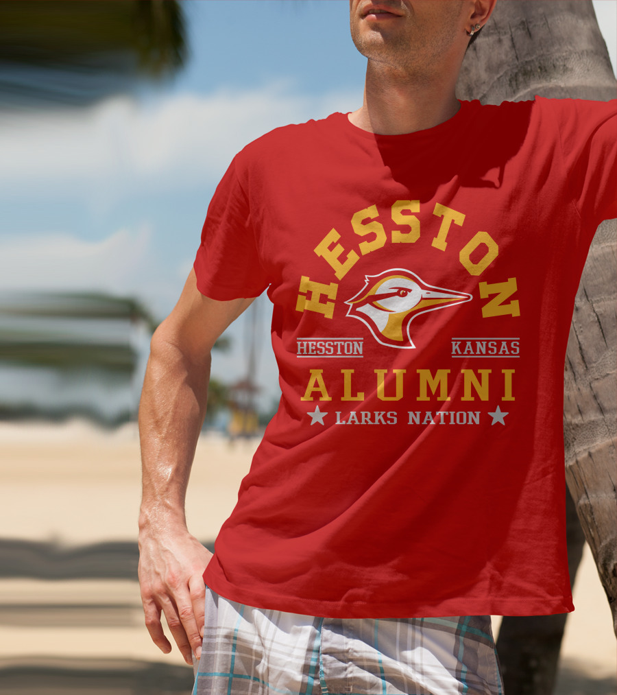 Hesston Kansas Alumni Larks Nation Hesston T-Shirt