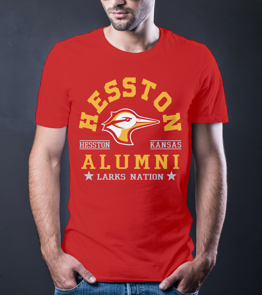 Hesston Kansas Alumni Larks Nation Hesston T-Shirt