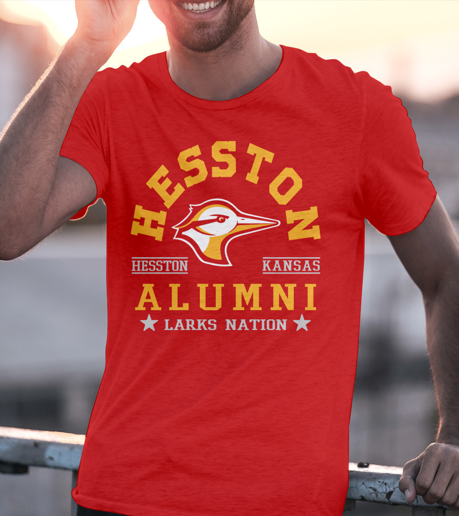 Hesston Kansas Alumni Larks Nation Hesston T-Shirt