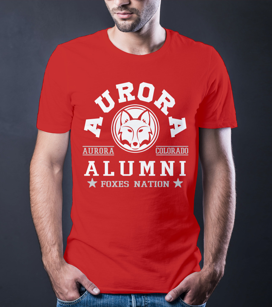 Aurora Colorado Alumni Foxes Nation T-Shirt