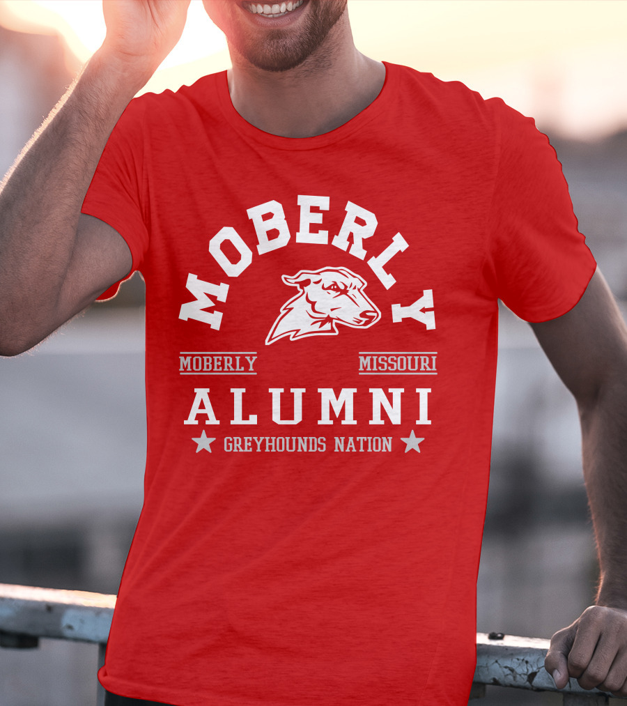 Moberly Missouri Alumni Greyhounds Nation T-Shirt
