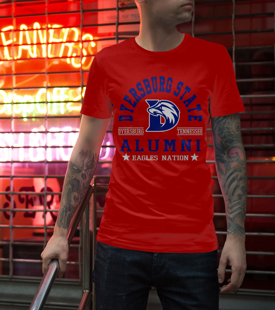 Dyersburg State Alumni Eagles Nation Tennessee T-Shirt