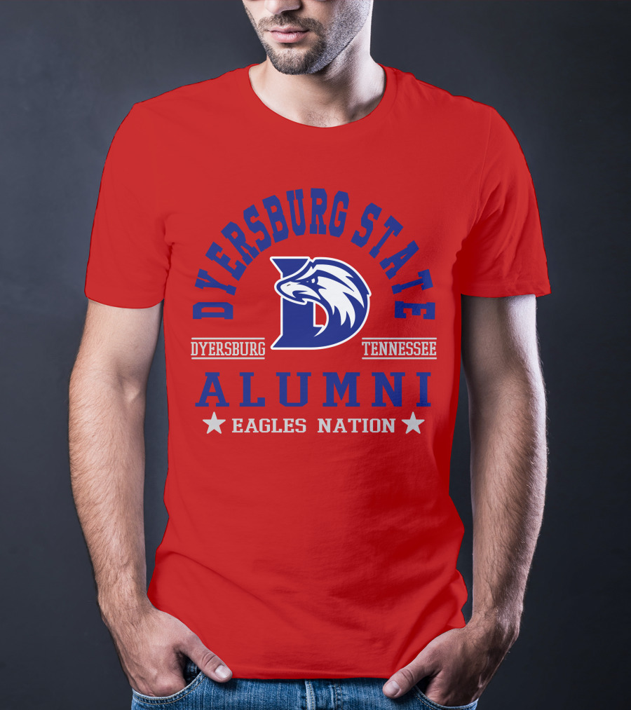 Dyersburg State Alumni Eagles Nation Tennessee T-Shirt