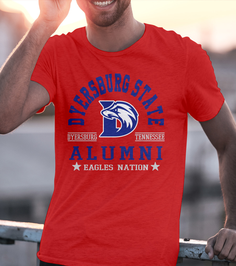 Dyersburg State Alumni Eagles Nation Tennessee T-Shirt