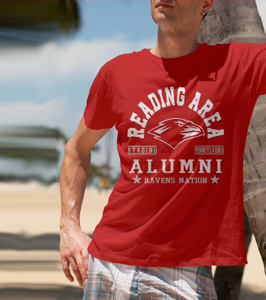 Reading Area Pennsylvania Alumni Ravens Nation T-Shirt