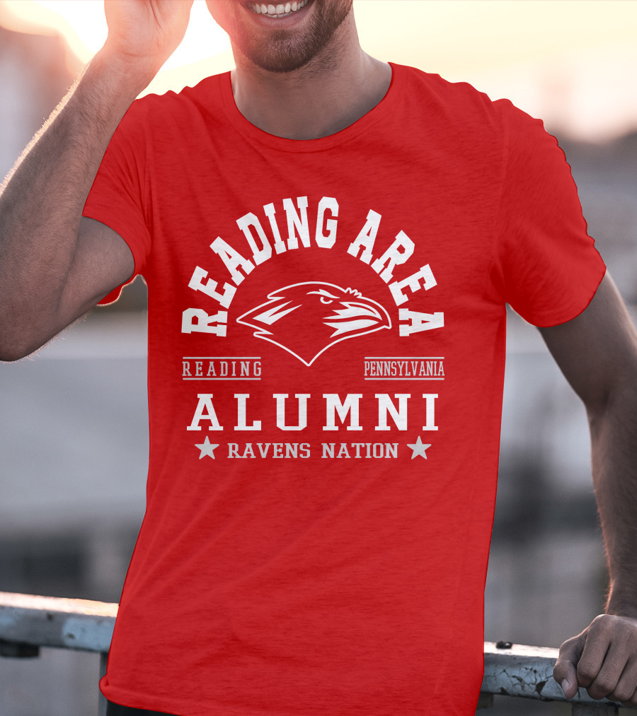 Reading Area Pennsylvania Alumni Ravens Nation T-Shirt