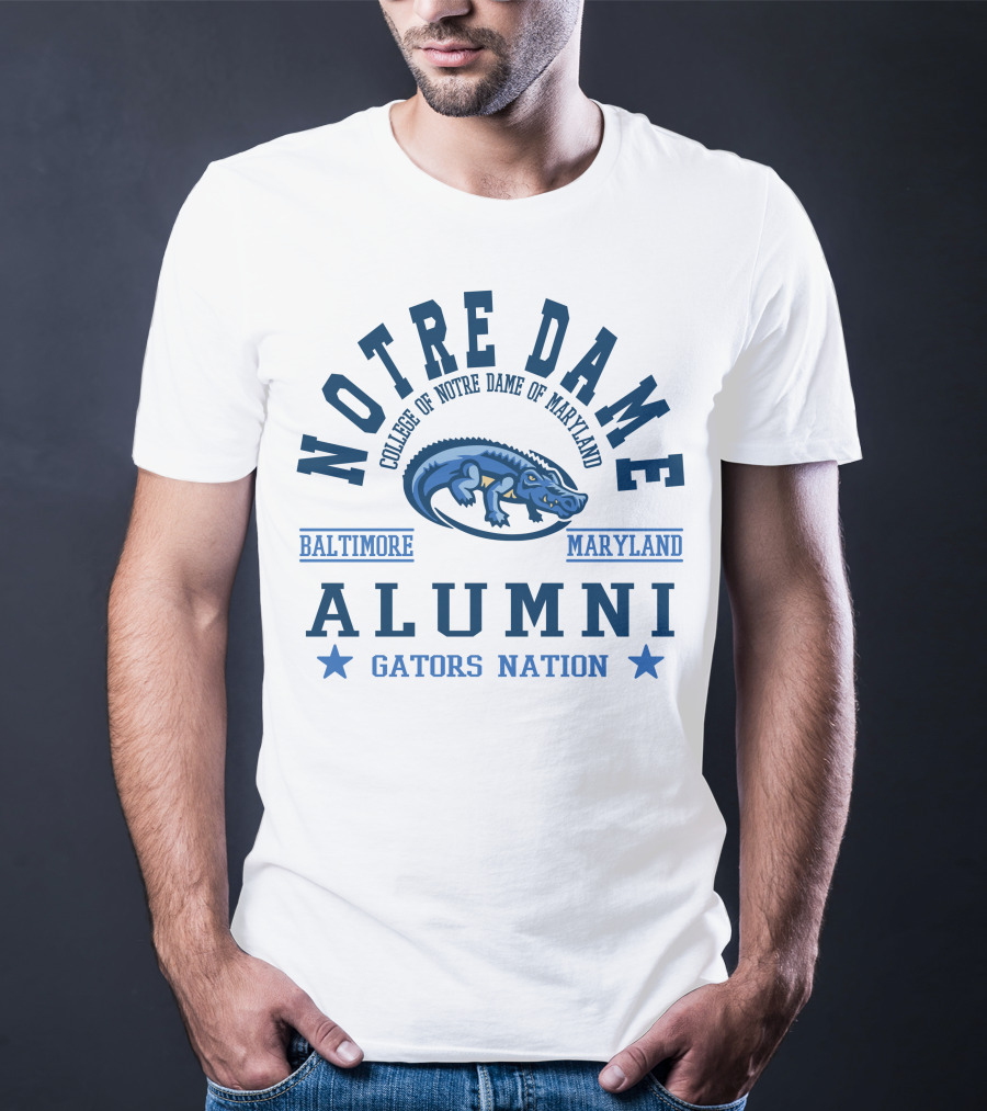 Notre Dame College Of Maryland Alumni Gators Nation Baltimore Maryland T-Shirt