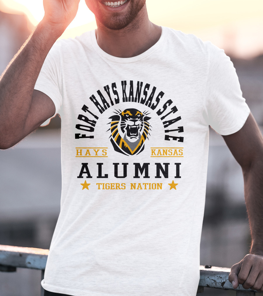 Fort Hays Kansas State Alumni Tigers Nation Hays Kansas T-Shirt