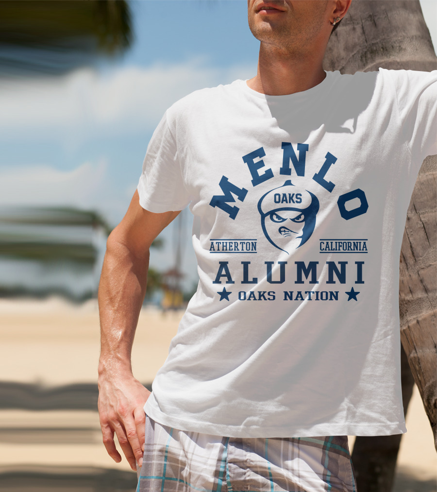 Menlo Oaks Alumni Atherton California Oaks Nation T-Shirt