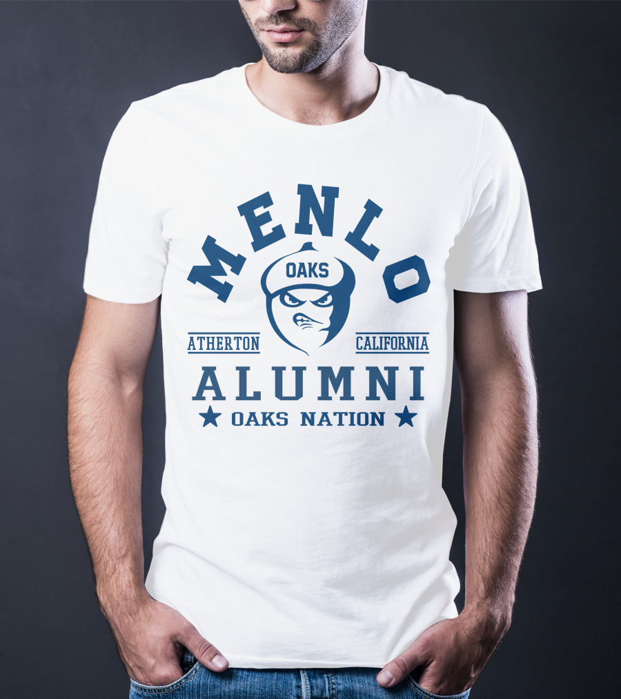 Menlo Oaks Alumni Atherton California Oaks Nation T-Shirt