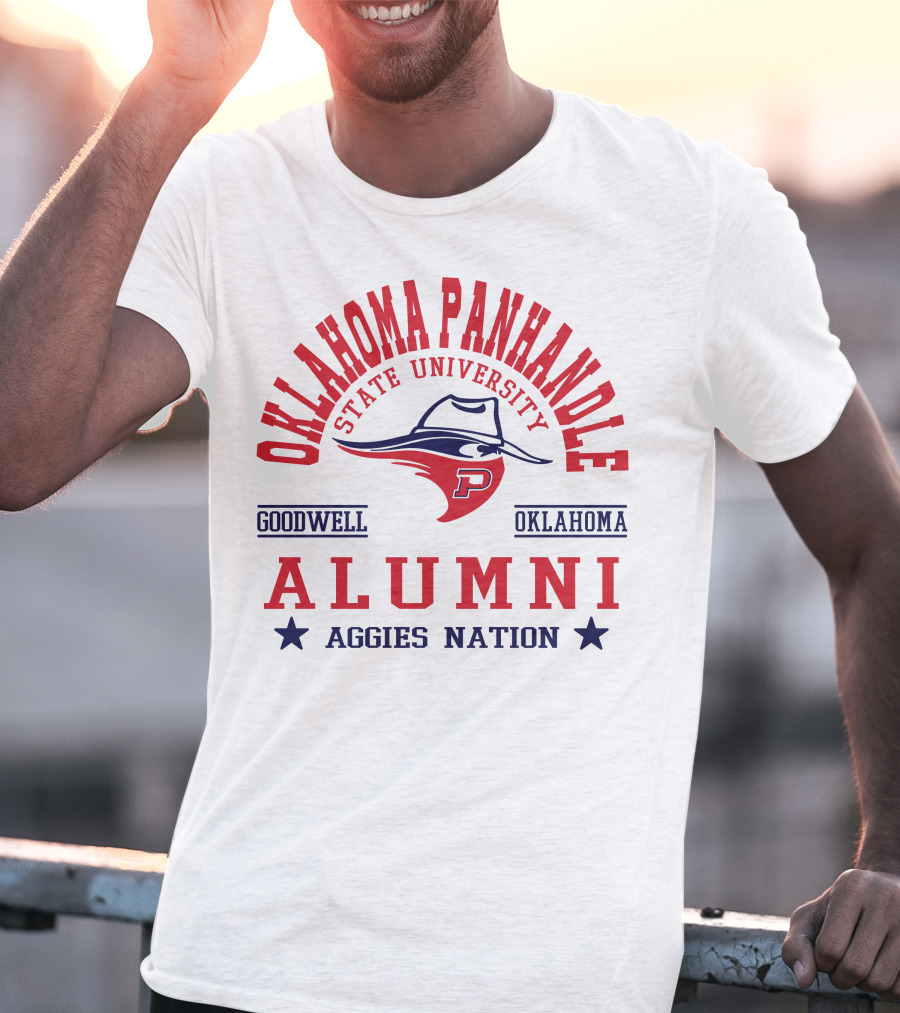 Oklahoma Panhandle State University Alumni Aggies Nation Goodwell Oklahoma T-Shirt