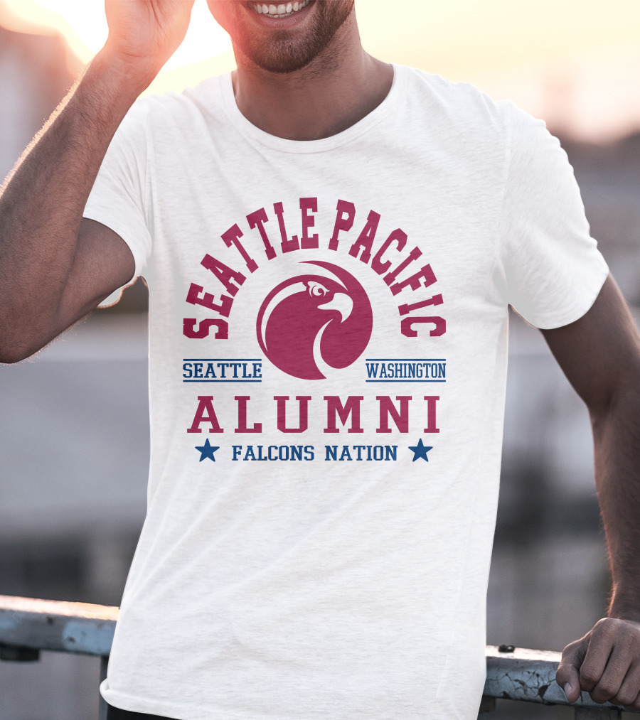 Seattle Pacific Alumni Falcons Nation Seattle Washington T-Shirt