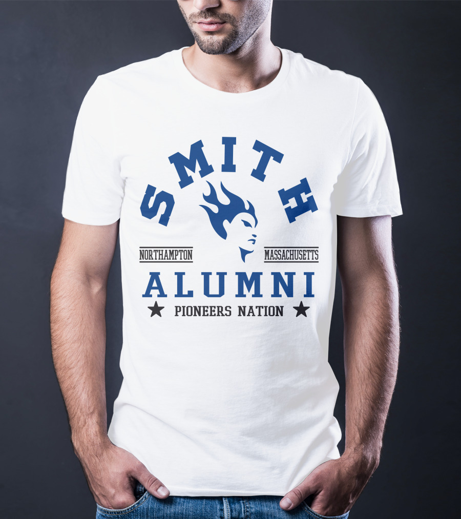 Smith College Alumni Northampton Massachusetts Pioneers Nation T-Shirt