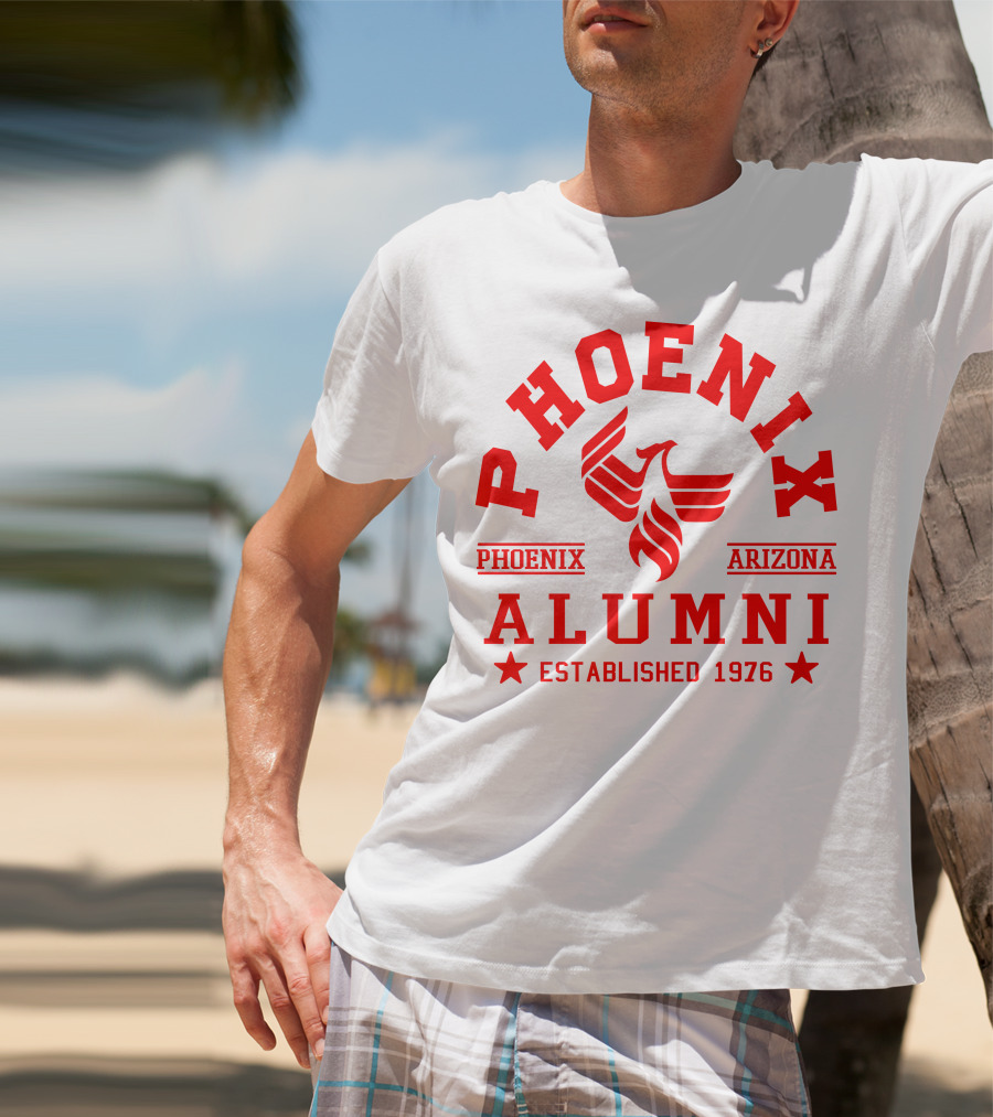 Phoenix Arizona Alumni Established 1976 T-Shirt