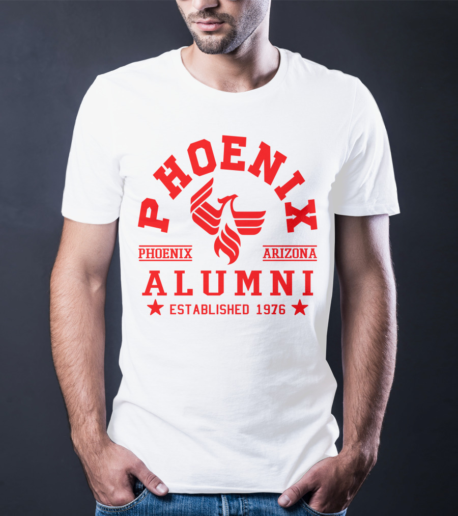Phoenix Arizona Alumni Established 1976 T-Shirt