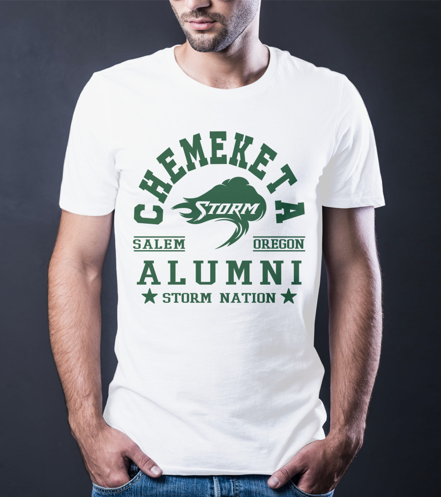 Chemeketa Storm Alumni Salem Oregon Storm Nation T-Shirt