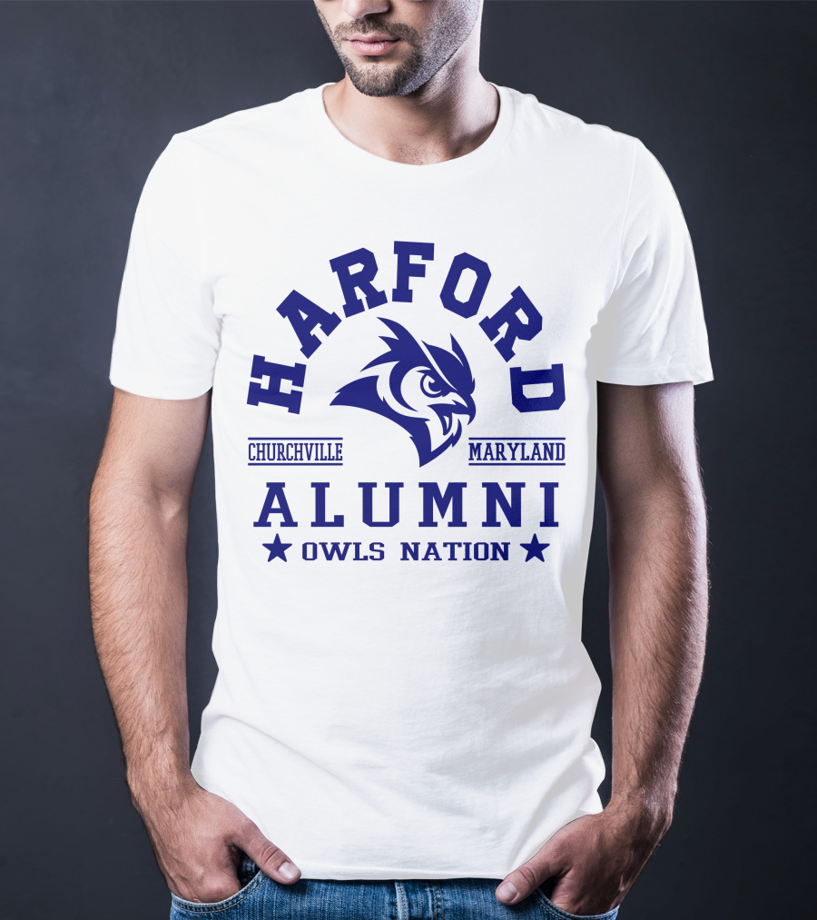 Harford Alumni Owls Nation Churchville Maryland T-Shirt