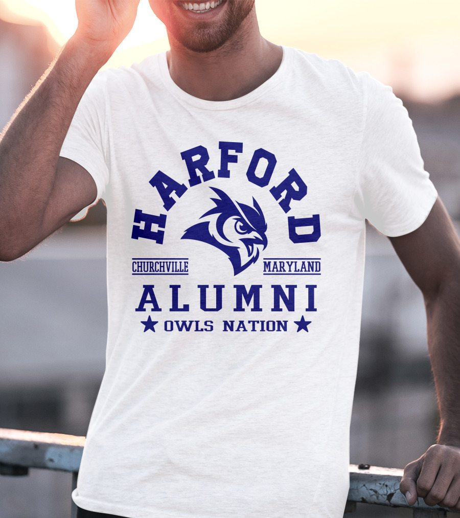 Harford Alumni Owls Nation Churchville Maryland T-Shirt