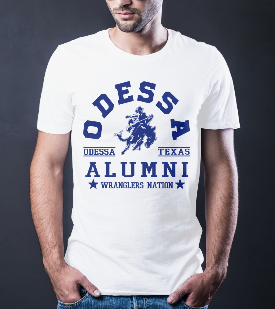 Odessa Texas Alumni Wranglers Nation T-Shirt