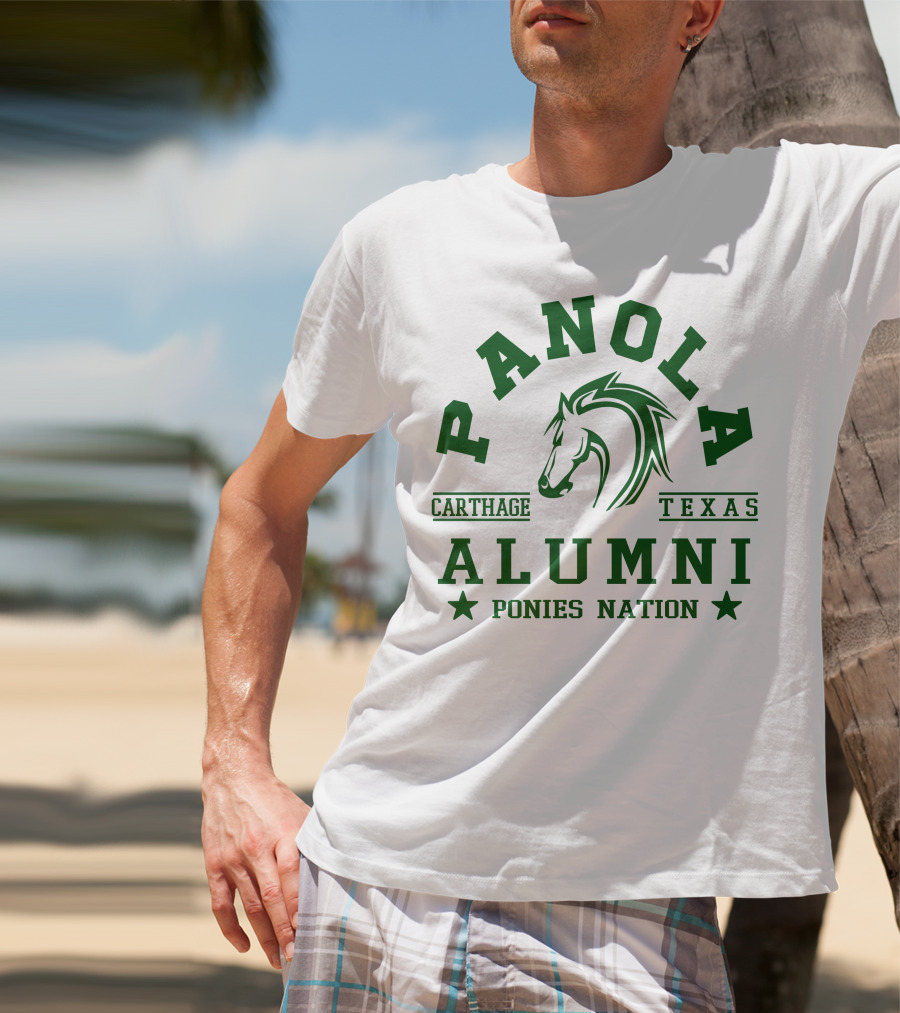 Panola Carthage Texas Alumni Ponies Nation T-Shirt