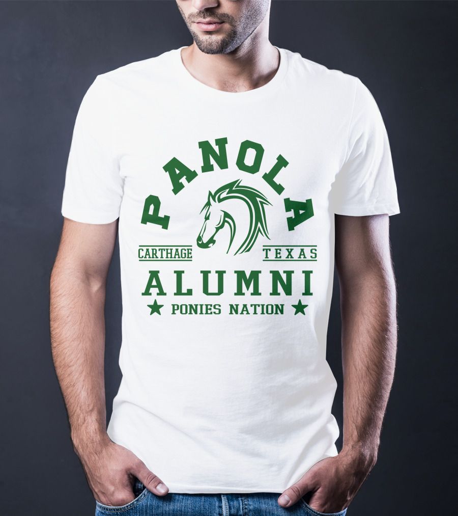 Panola Carthage Texas Alumni Ponies Nation T-Shirt