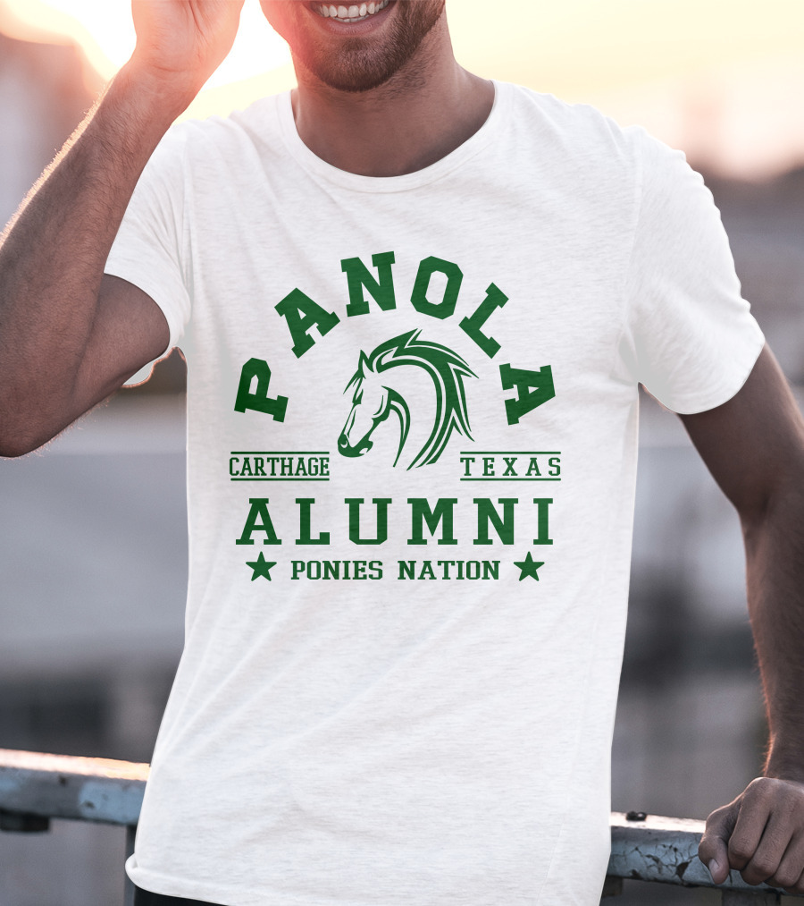 Panola Carthage Texas Alumni Ponies Nation T-Shirt