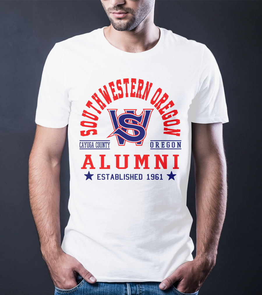 Southwestern Oregon Alumni Cayuga County Established 1961 T-Shirt