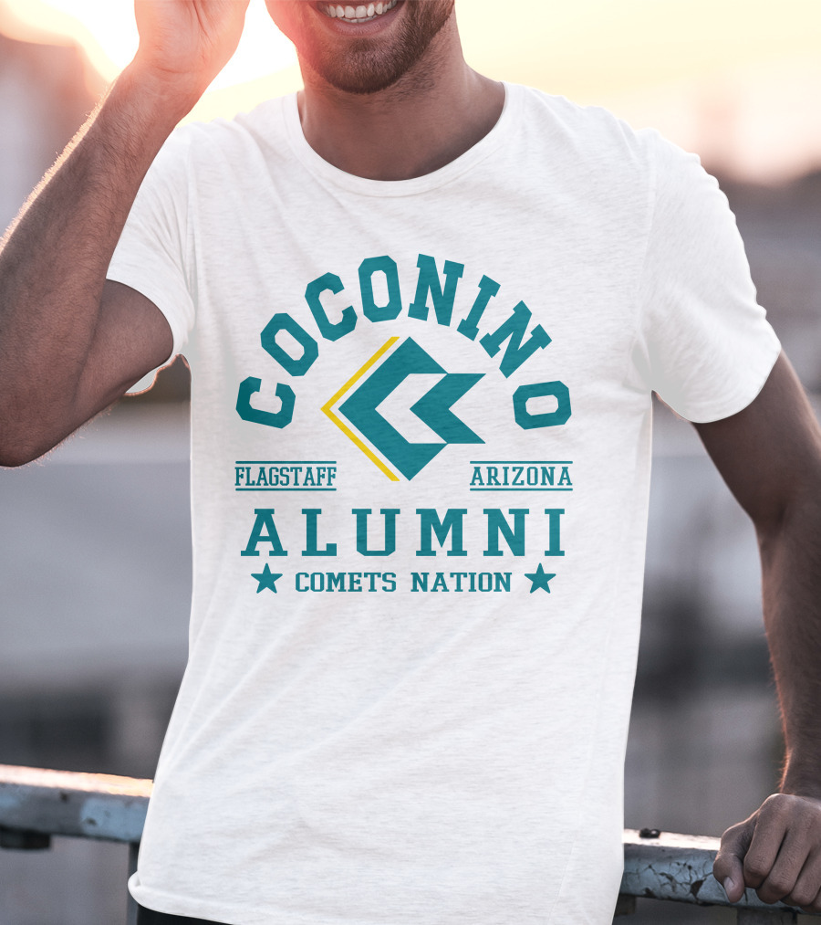 Coconino Alumni Flagstaff Arizona Comets Nation T-Shirt