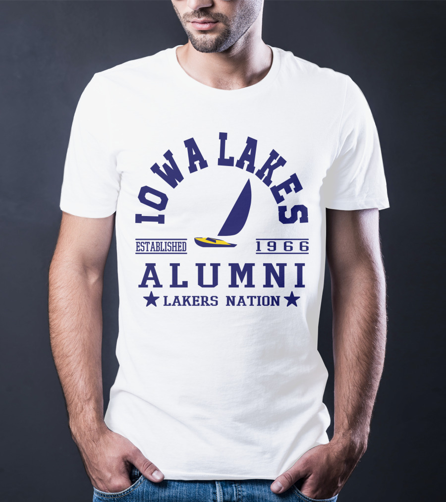 Iowa Lakes Alumni Established 1966 Lakers Nation T-Shirt