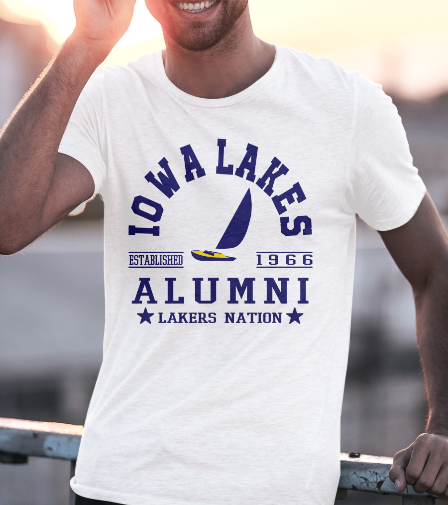 Iowa Lakes Alumni Established 1966 Lakers Nation T-Shirt