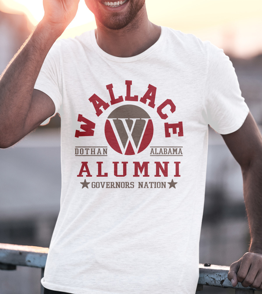 Wallace Dothan Alabama Alumni Governors Nation T-Shirt