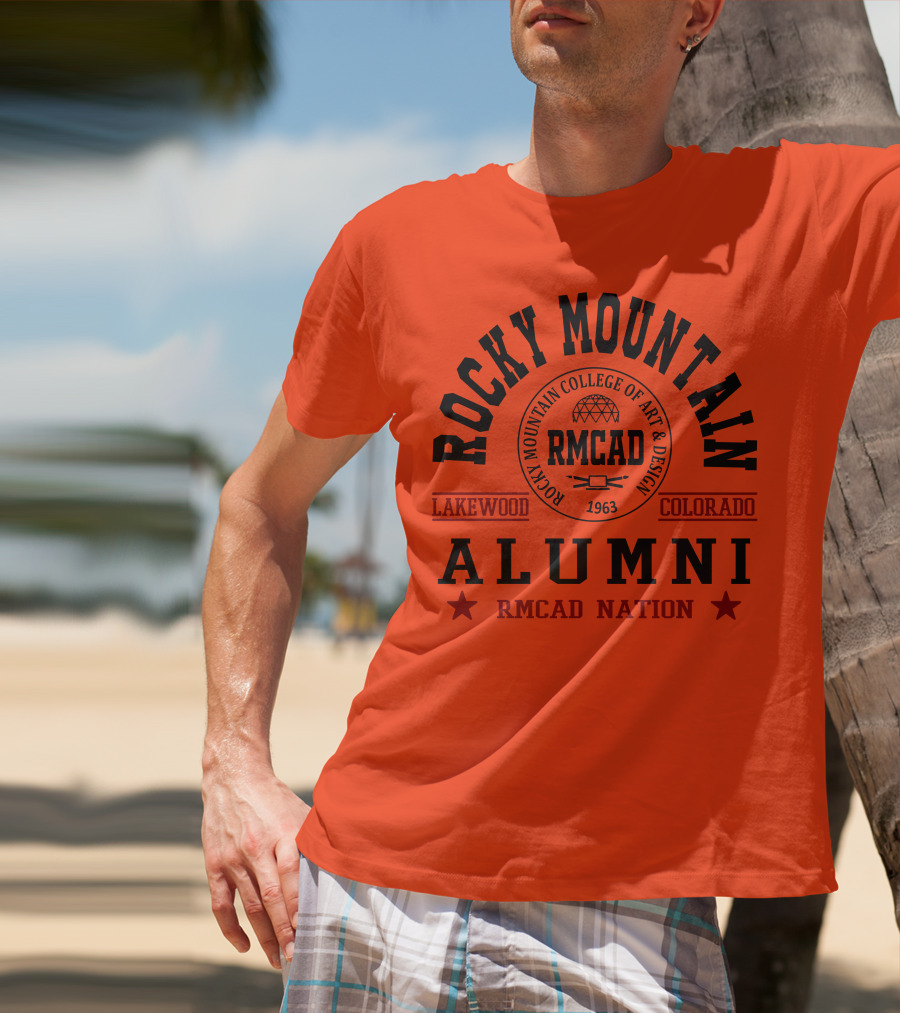 Rocky Mountain College Of Art And Design Alumni Lakewood Colorado RMCAD Nation T-Shirt