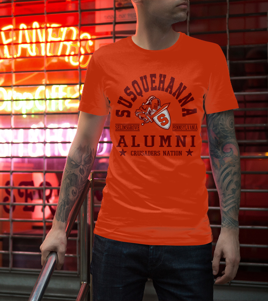 Susquehanna Alumni Crusaders Nation Selinsgrove Pennsylvania T-Shirt