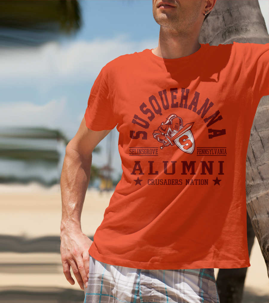 Susquehanna Alumni Crusaders Nation Selinsgrove Pennsylvania T-Shirt