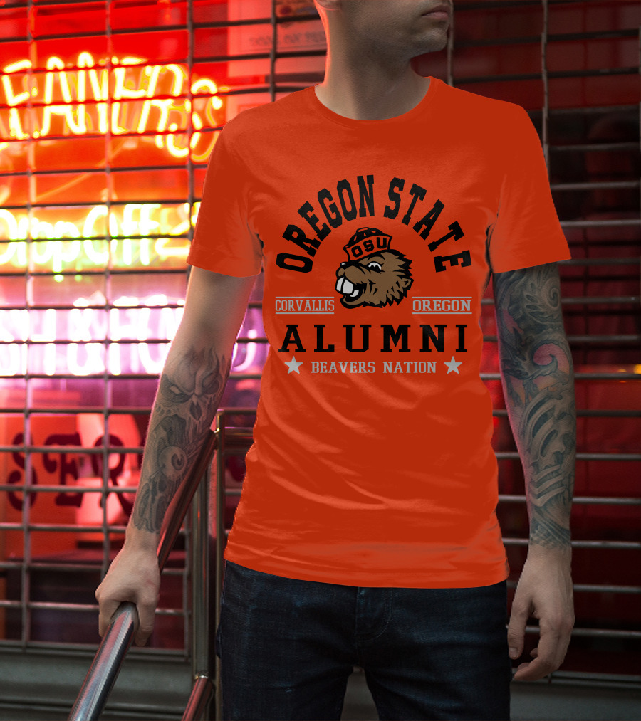 Oregon State Alumni Beavers Nation Corvallis OSU T-Shirt