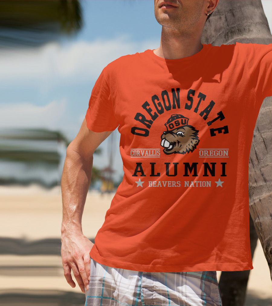 Oregon State Alumni Beavers Nation Corvallis OSU T-Shirt
