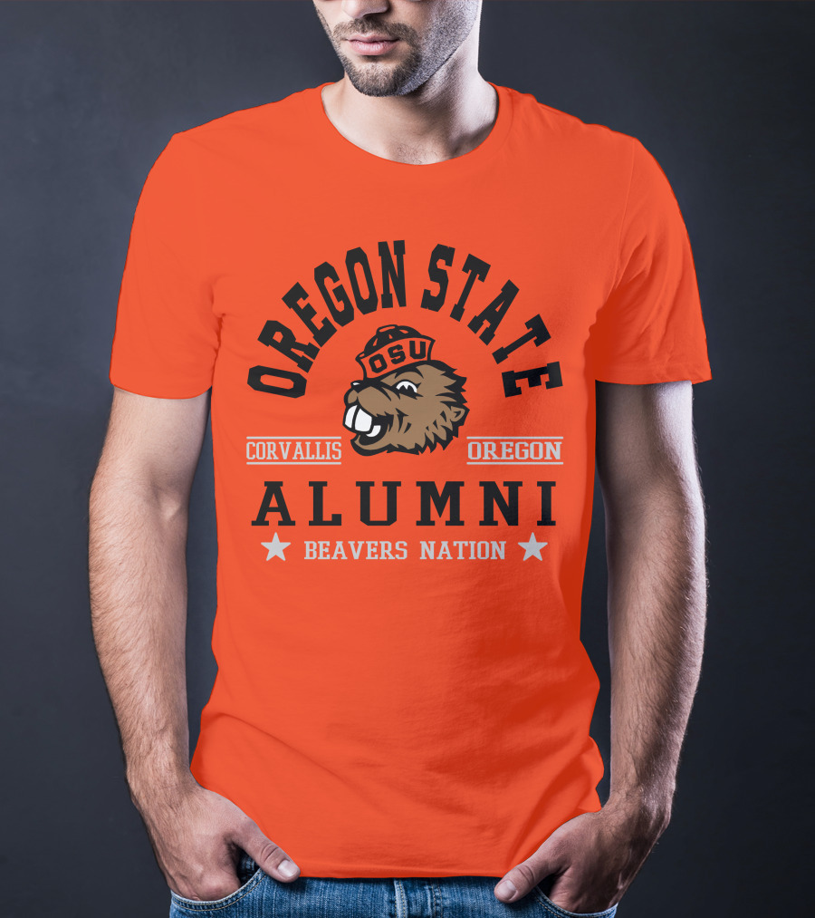 Oregon State Alumni Beavers Nation Corvallis OSU T-Shirt