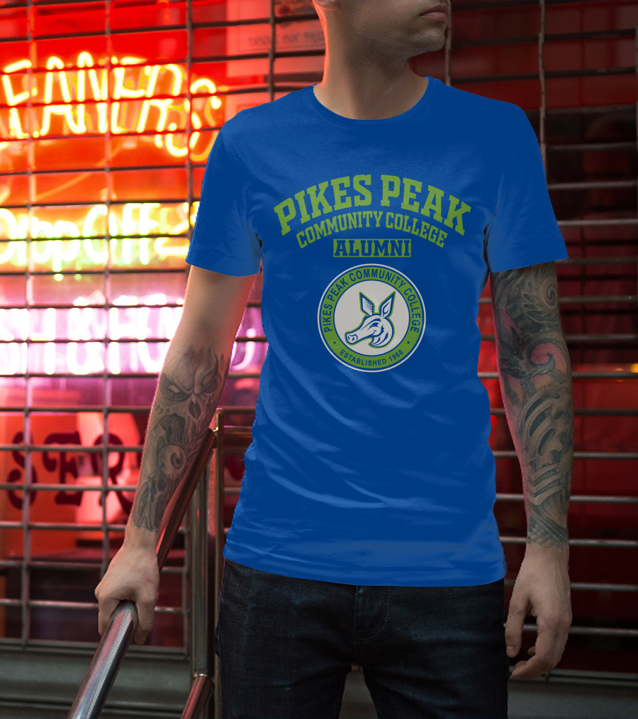 Pikes Peak Community College Alumni Established 1968 T-Shirt