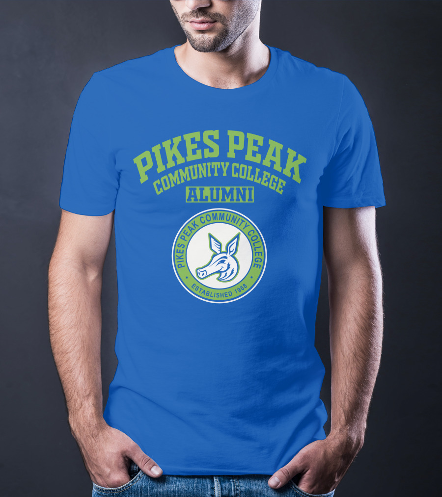 Pikes Peak Community College Alumni Established 1968 T-Shirt