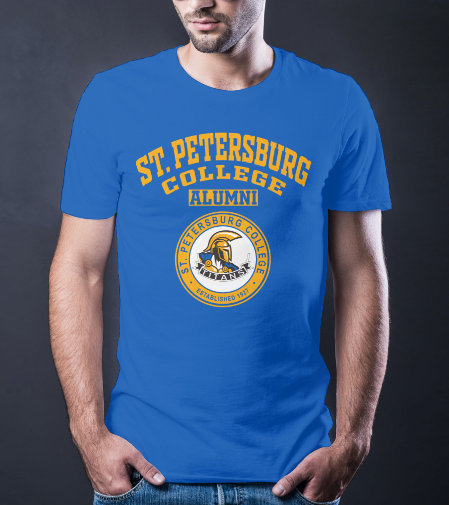 St Petersburg College Alumni Titans Established 1927 T-Shirt