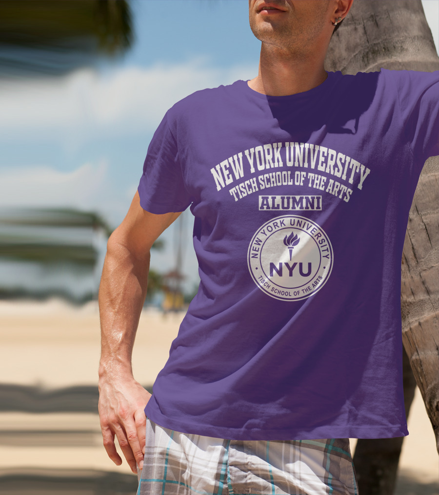 New York University Tisch School Of The Arts Alumni NYU Torch T-Shirt