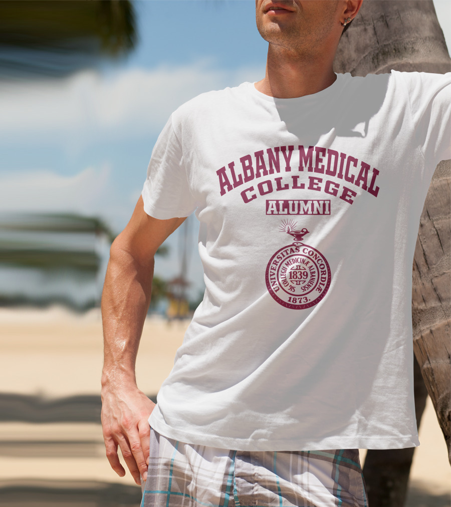 Albany Medical College Alumni Universitas Concordiae 1839 1873 T-Shirt