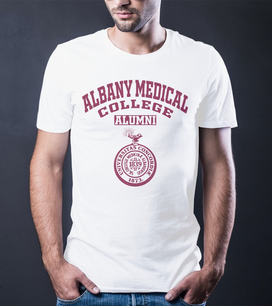 Albany Medical College Alumni Universitas Concordiae 1839 1873 T-Shirt