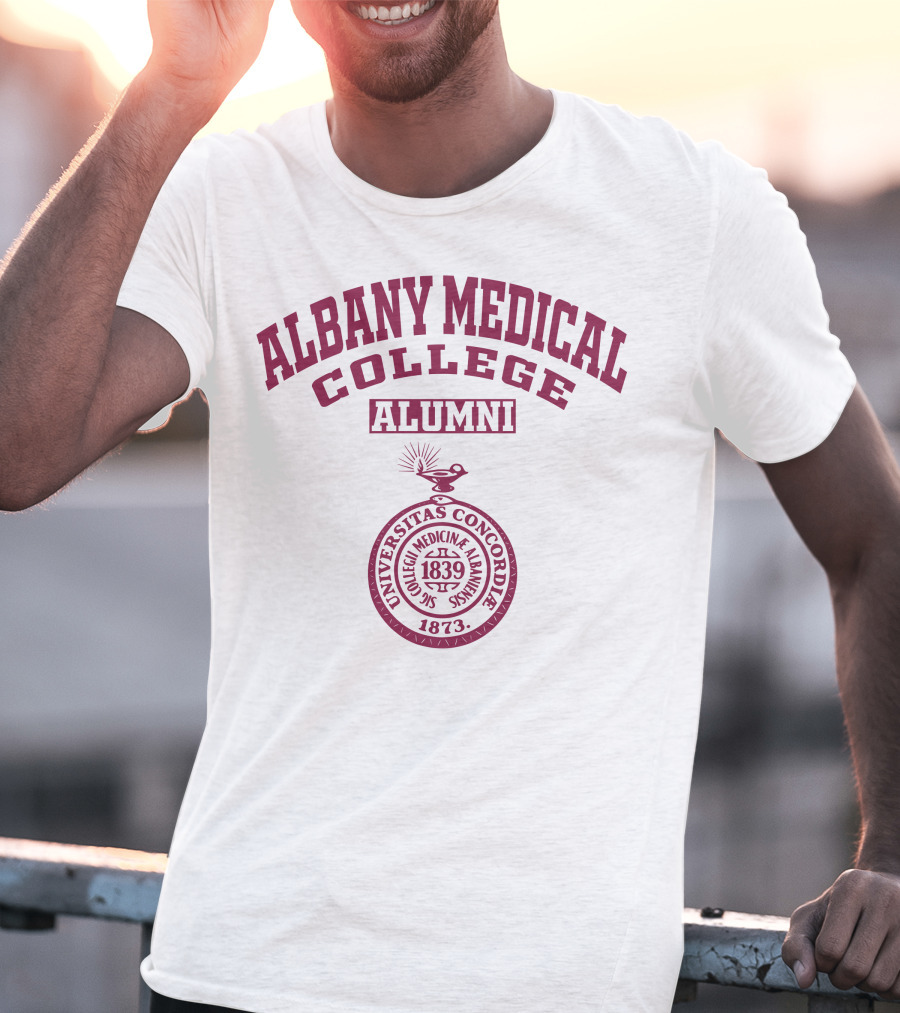 Albany Medical College Alumni Universitas Concordiae 1839 1873 T-Shirt
