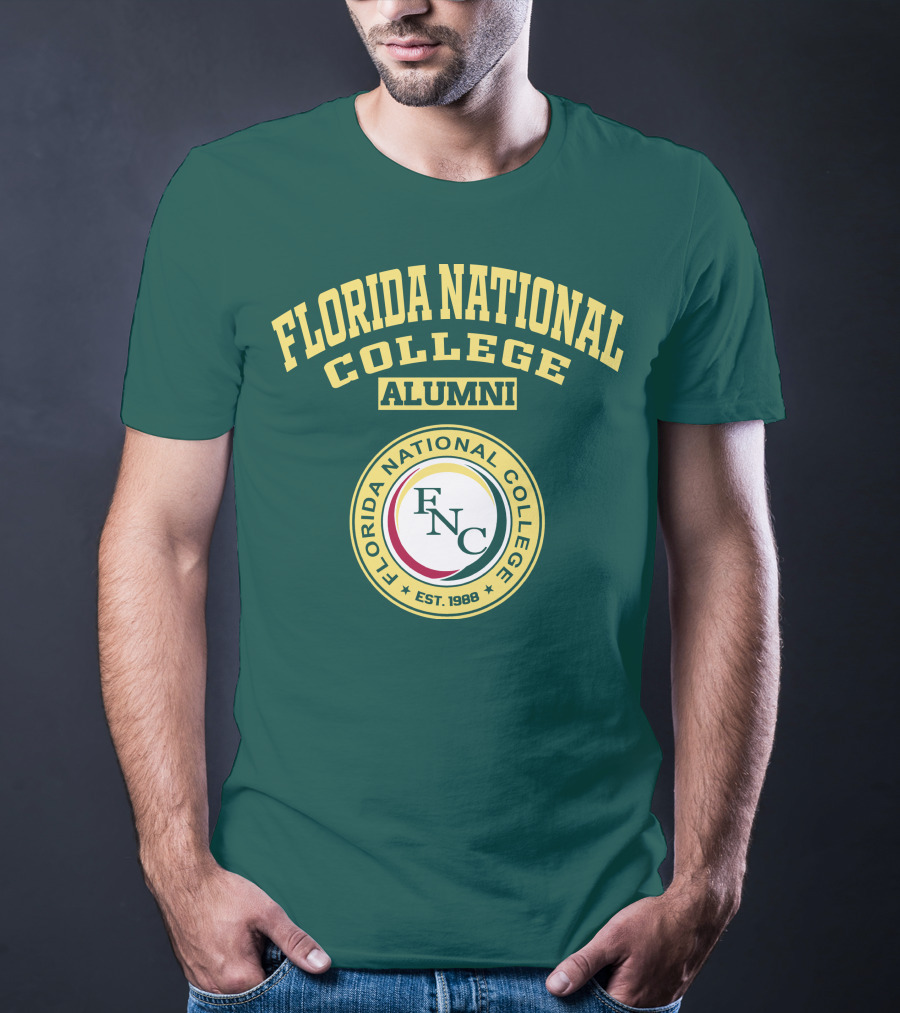 Florida National College Alumni FNC Est. 1988 T-Shirt