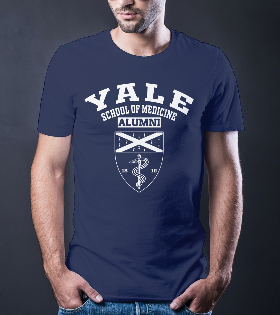 Yale School Of Medicine Alumni 1810 Emblem T-Shirt