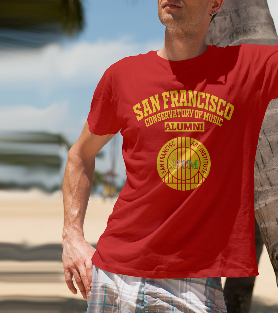San Francisco Conservatory Of Music Alumni SFCM Art Institute T-Shirt