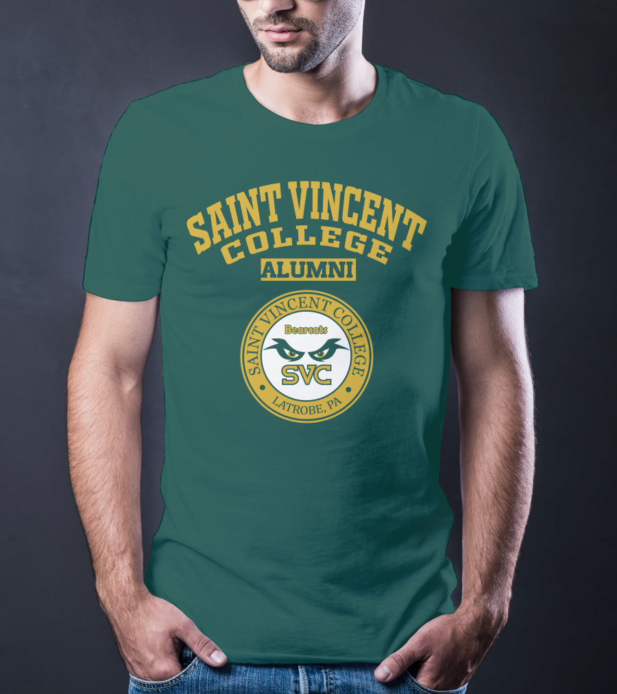 Saint Vincent College Alumni Bearcats SVC Latrobe PA T-Shirt