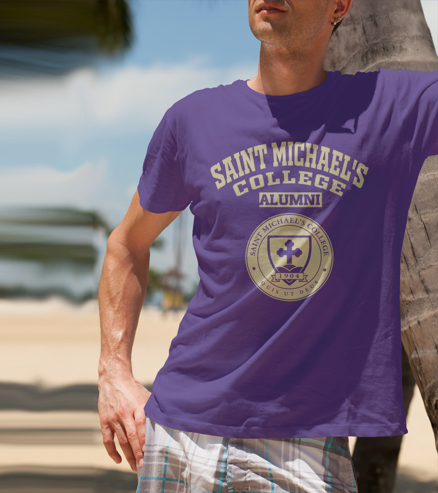 Saint Michael's College Alumni 1904 Quis Ut Deus T-Shirt