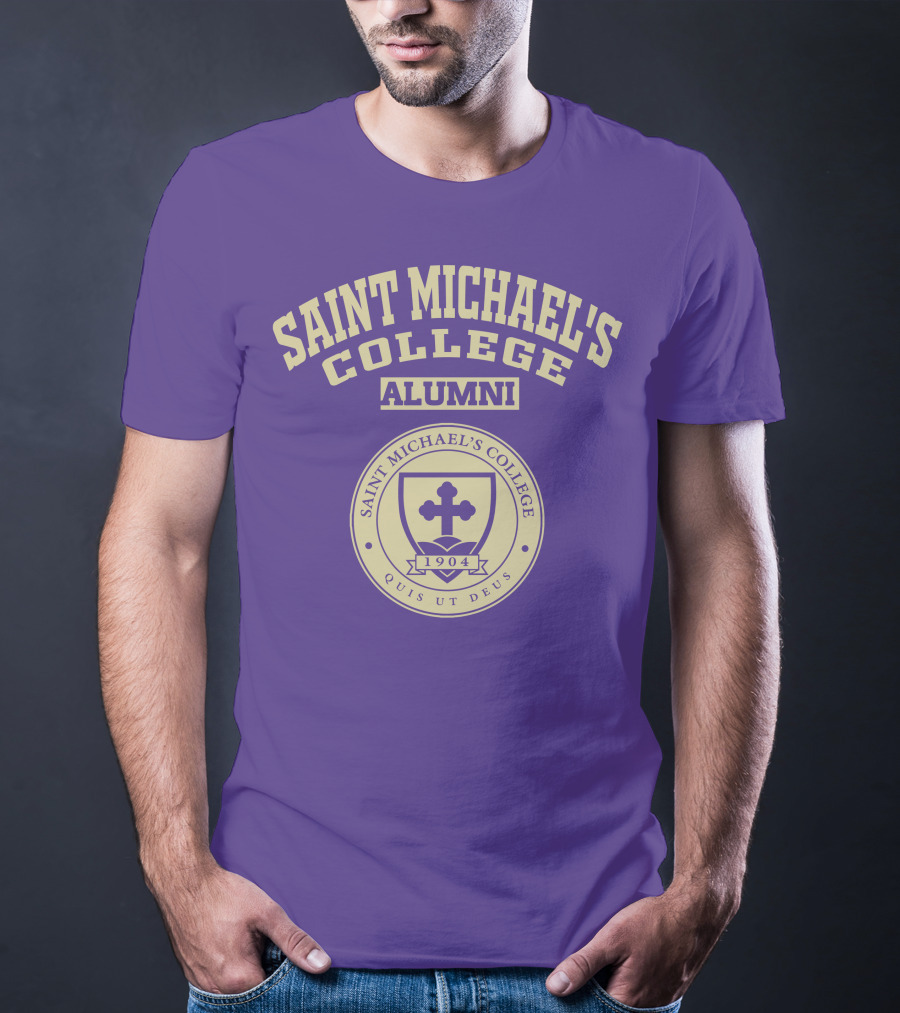 Saint Michael's College Alumni 1904 Quis Ut Deus T-Shirt